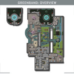 Call of Duty Advanced Warfare Multiplayer Greenband Map Layout In Color