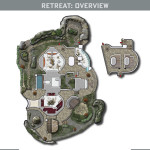 Call of Duty Advanced Warfare Multiplayer Retreat Map Layout In Color